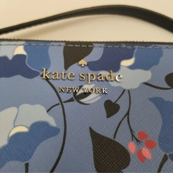 Kate Spade Staci Nouvaeu Bloom Small Double Zip Crossbody